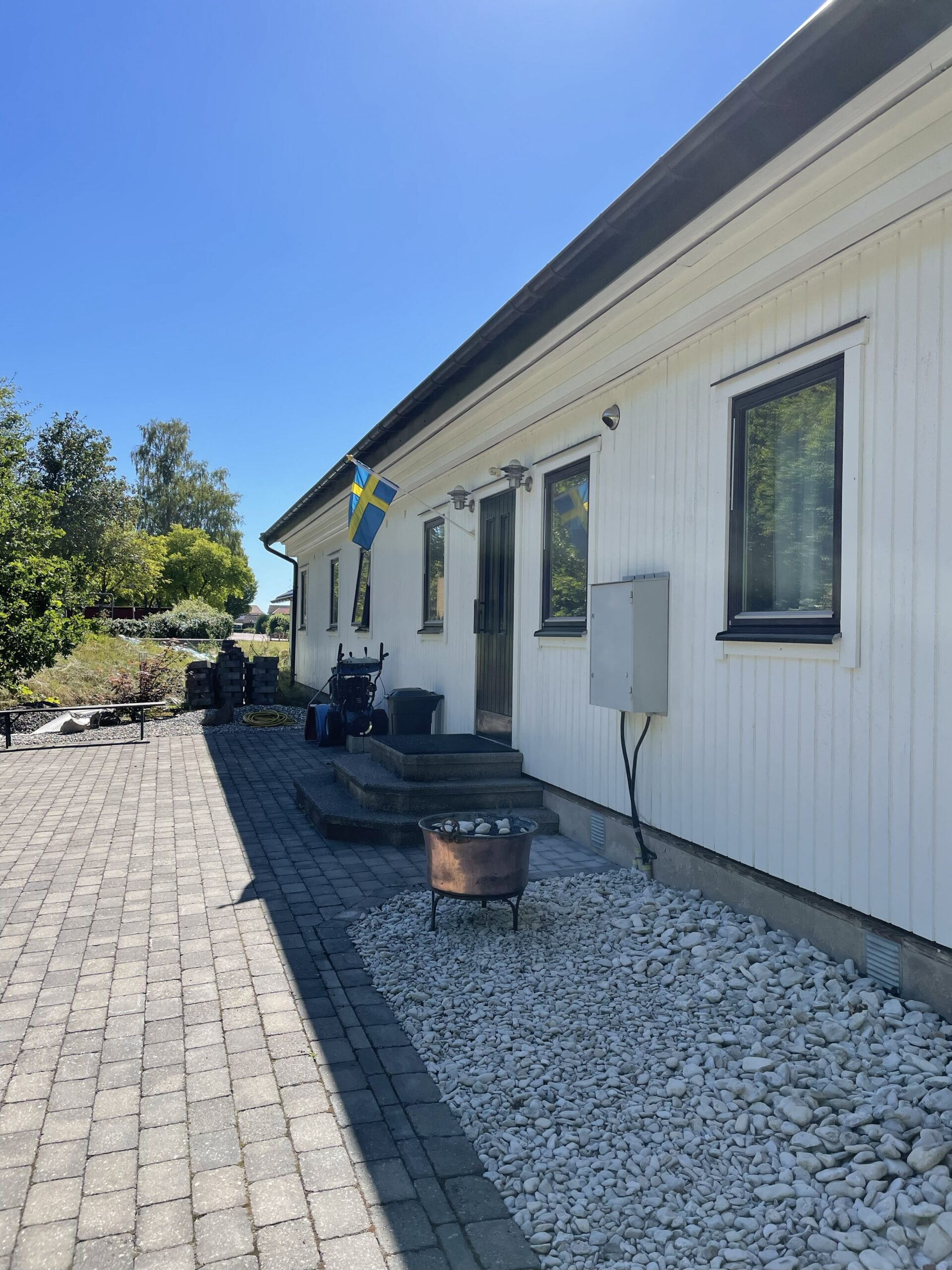 スウェーデン・スモーランド地方Växjöの、私が住んでいたシェアハウス。