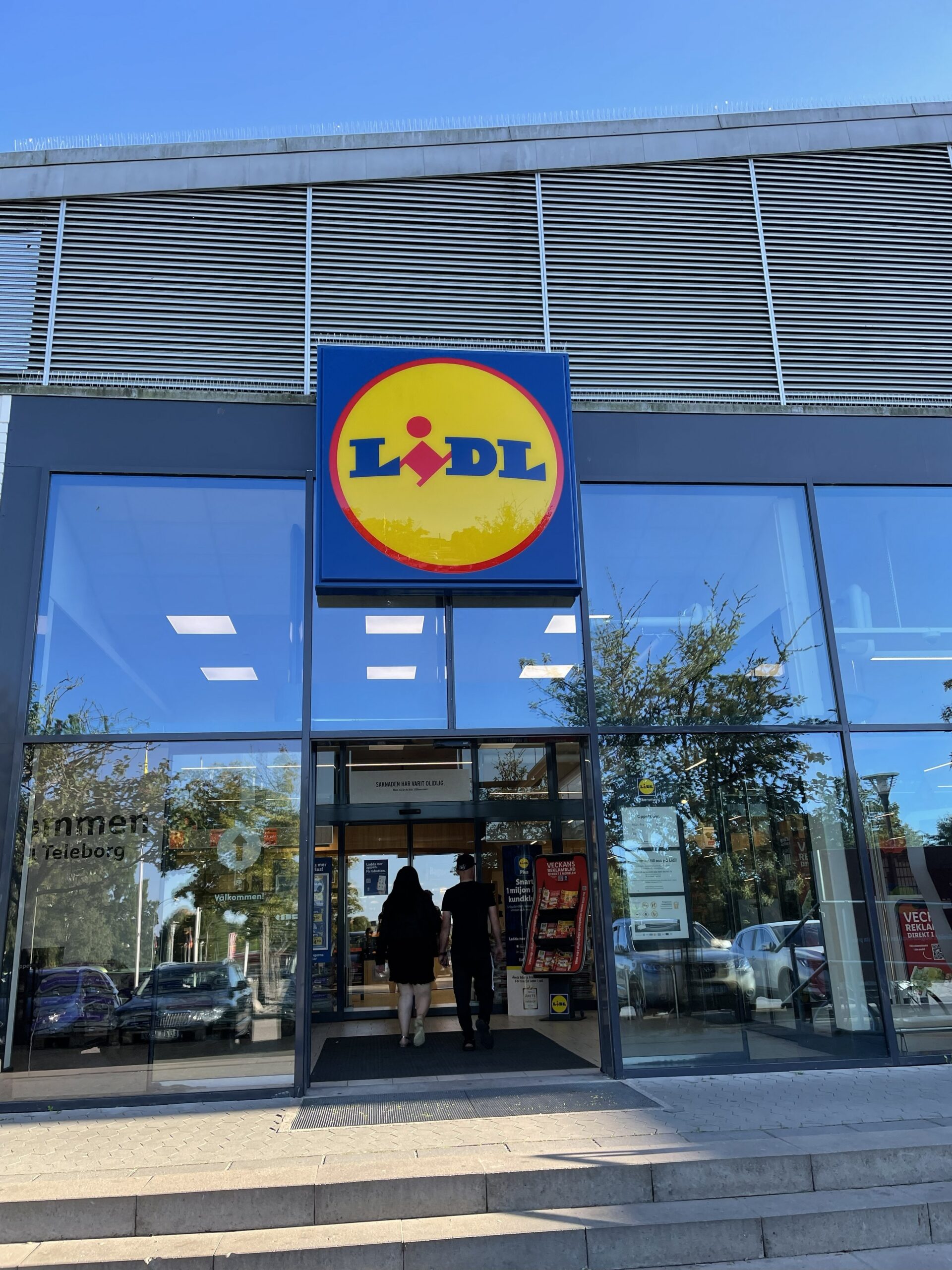 2023年8月23日撮影。スウェーデンのスーパーマーケット、LiDL