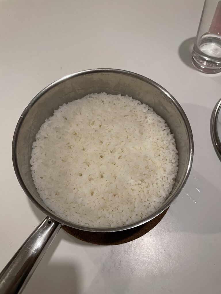 スウェーデンで炊いた白ご飯